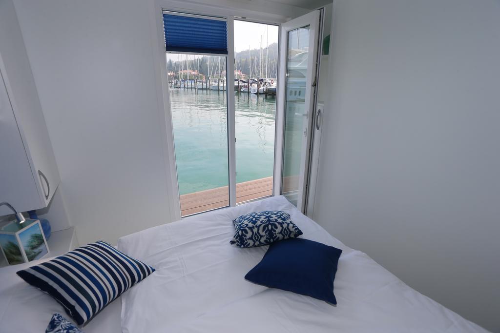 Floating Sea House Kahne Portoroz Villa Exterior photo