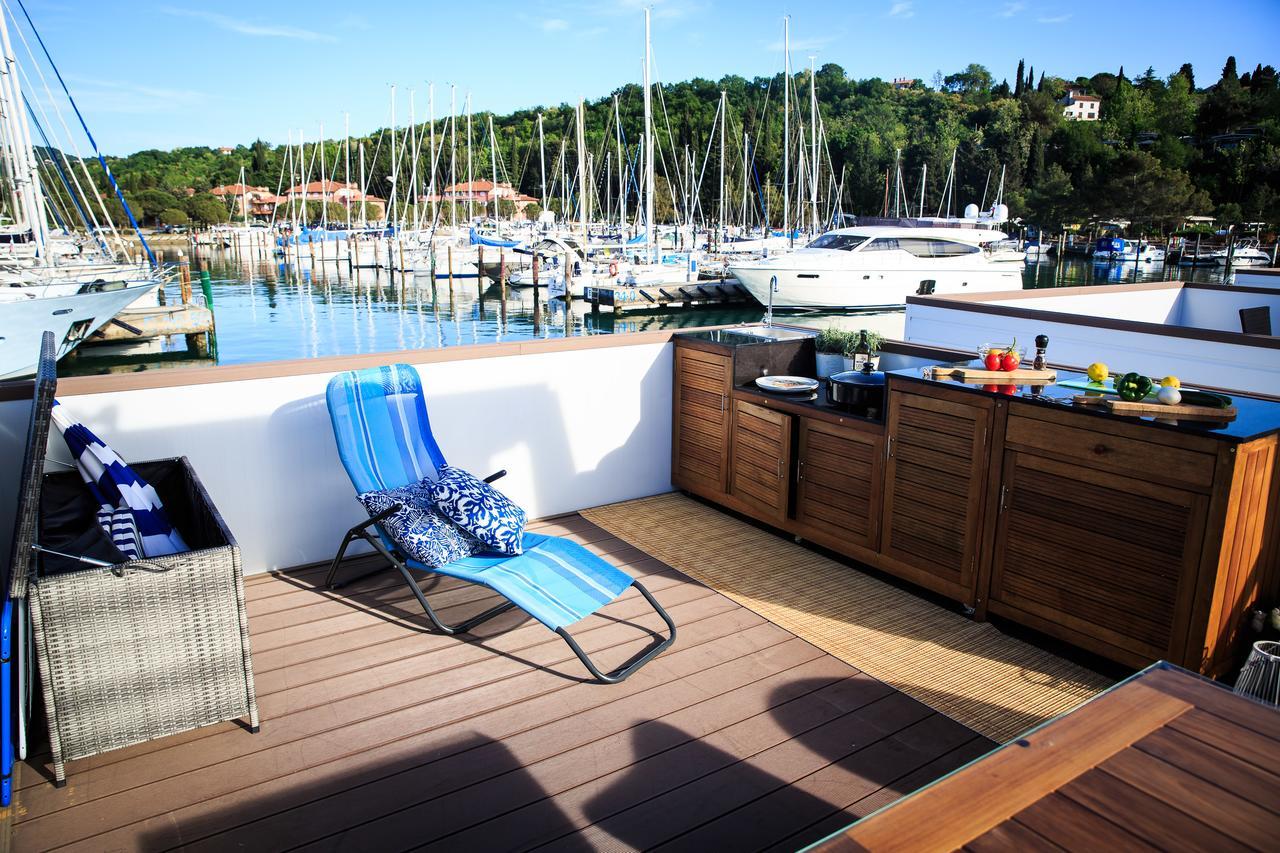 Floating Sea House Kahne Portoroz Villa Exterior photo