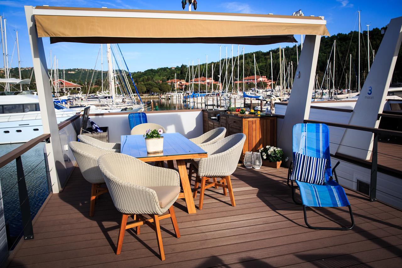 Floating Sea House Kahne Portoroz Villa Exterior photo